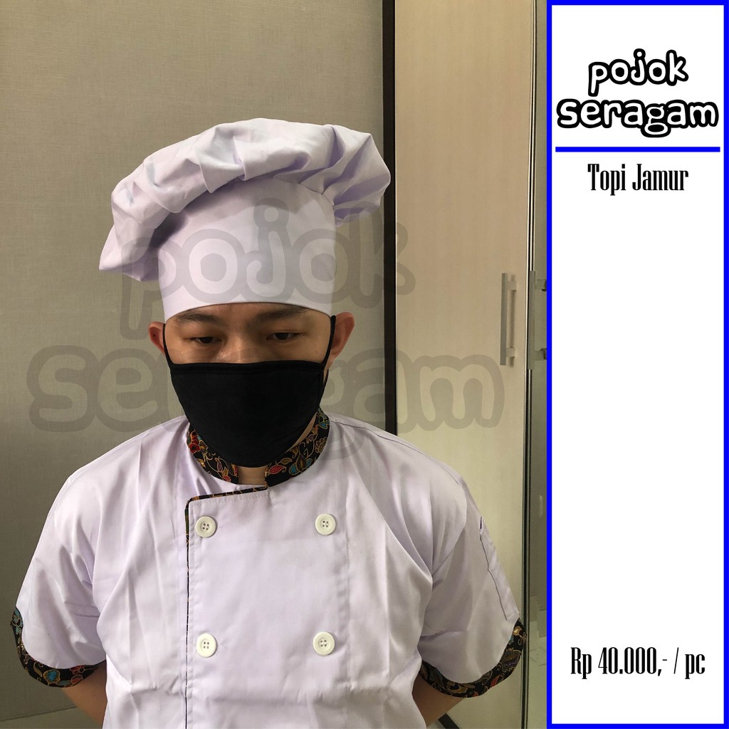 Mũ Đầu Bếp / Mũ Nấm / / Trắng
