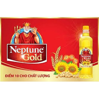 Dầu ăn Neptune Gold chai 1 lít