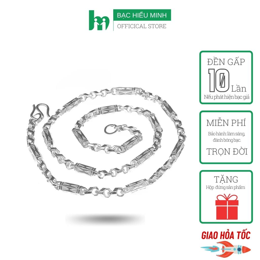 Dây Chuyền Nam Bạc Hiểu Minh DBN054 Bảo Hành Vĩnh Viễn