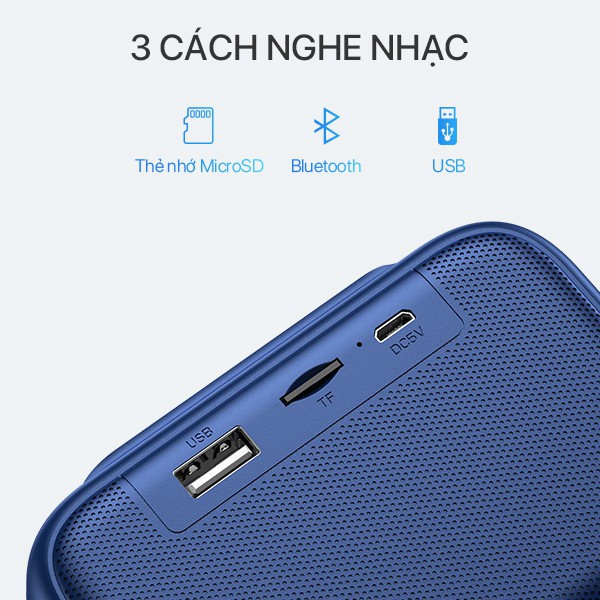 Loa Bluetooth Mini Nhỏ Gọn ACOME A1 Công Suất 5W, Âm Bass Trầm Chất Lượng Cao, Tích Hợp Microphone Đàm Thoại.