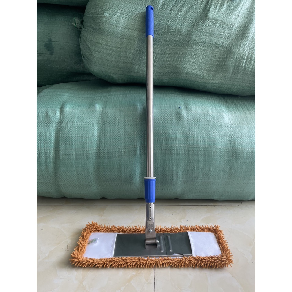 Cây lau nhà Microfiber  45cm- cán rút