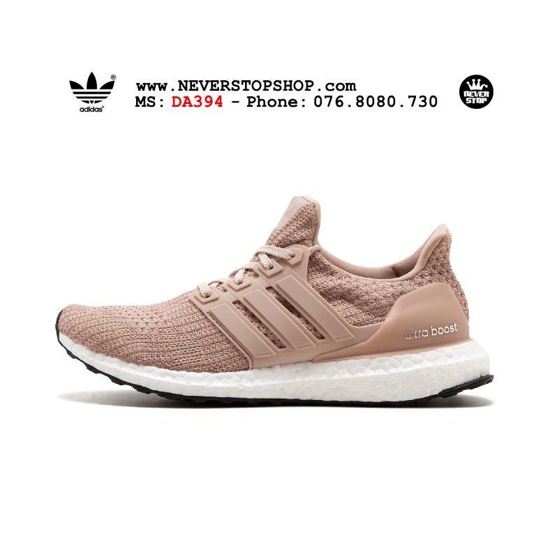 [FREE SHIP + TẶNG VỚ] Giày ADIDAS ULTRA BOOST 4.0 HỒNG hàng đẹp chuẩn, siêu nhẹ, êm chân | NeverStopShop.com