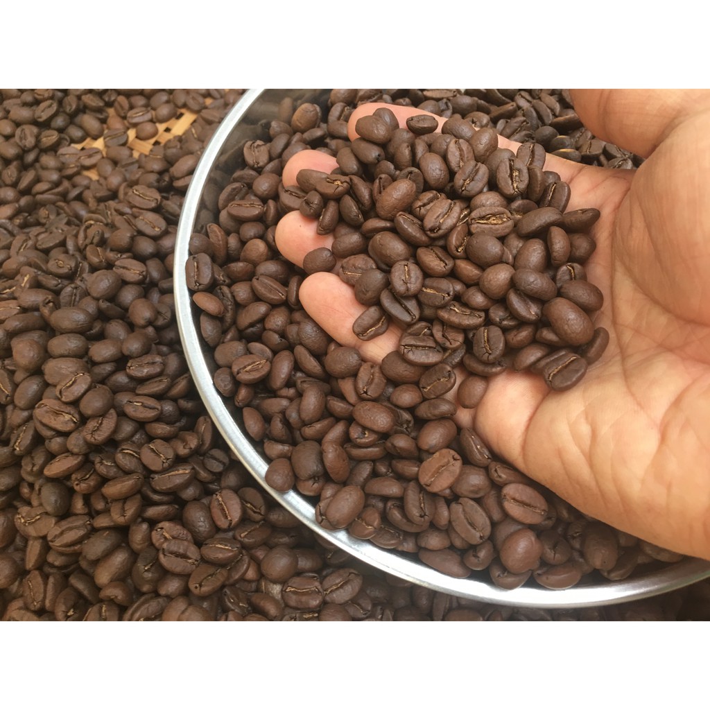 HẠT - 2 TÚI 250 GRAM  - HẠT CÀ PHÊ ARABICA COLOMBIA SUPREMO RANG MỘC 100% - PHA MÁY/PHA DRIP/COLD BREW.