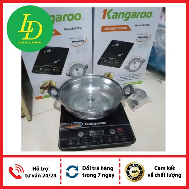 [Mã ELMSBC giảm 8% đơn 300k] Bếp từ kangaroo. KG 365i