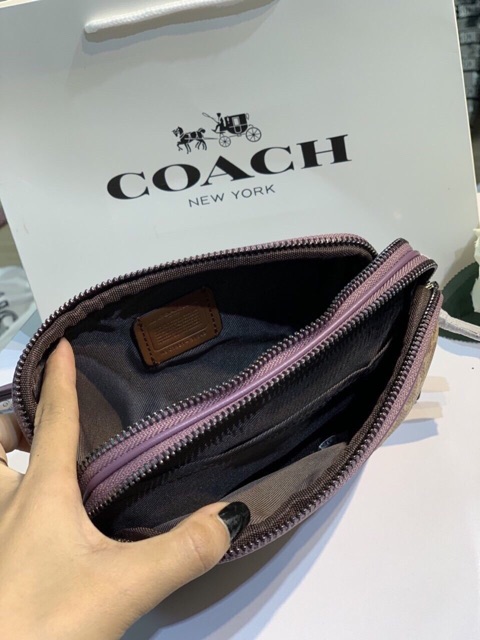 TÚI COACH MINI 2 NGĂN