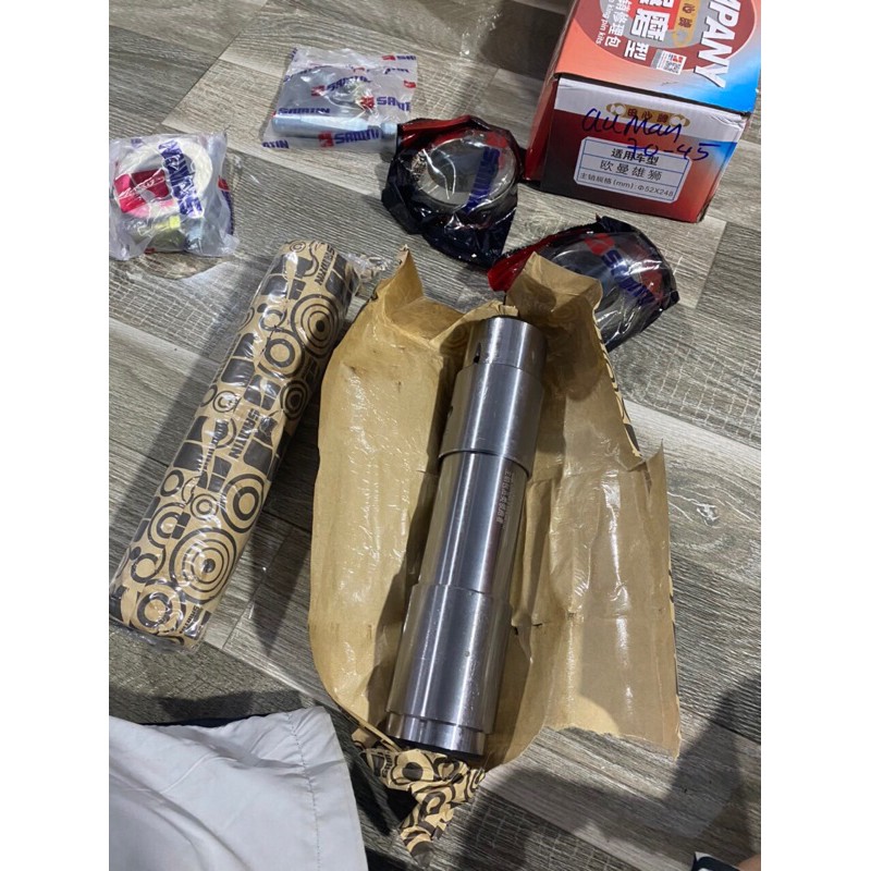 Sản phẩm gia đình làm: combo 3 Bộ ắc phi nhê âu man săm tin phi 52 bạc 57 dài 24,8cm
