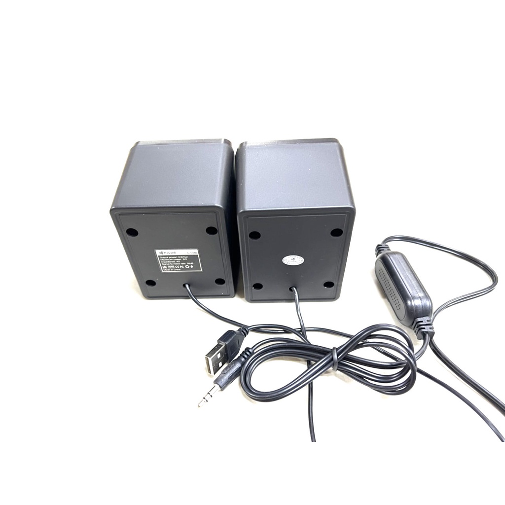 LOA VI TÍNH KISONLI L-1030 (2C/1 BỘ) HỒNG , ĐEN