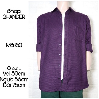 Áo 2hand sơ mi Flannel (inbox shop để chọn mẫu)