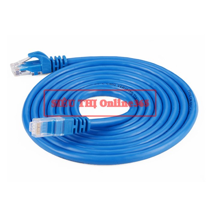 Dây Cáp Mạng CAT6E - LBLink Đi Ngoài Trời Bấm Sẵn 2 đầu ( 110 - 120 - 130 - 140 - 150 Mét - Mới 100%)