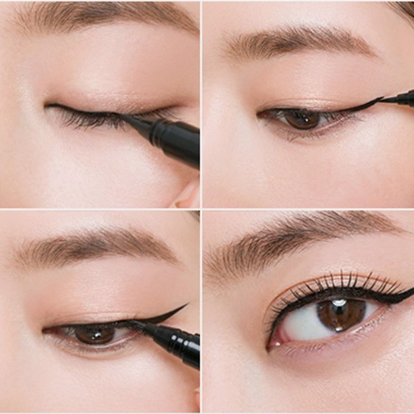 Kẻ Mắt Nước ❤️ FREESHIP ❤️ Kẻ Mắt Siêu Mảnh Maybelline Hypersharp Power Black Eyeliner