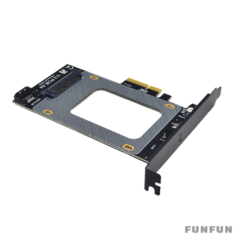 Card Mở Rộng Pci-E Riser 3.0 4x To U.2 Sff-8639 Pci-E / Sata / Sas