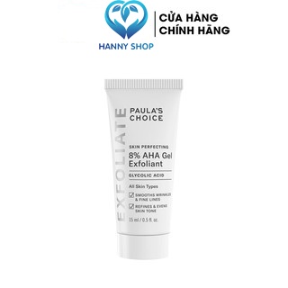Gel Loại Bỏ Tế Bào Chết Làm Mềm Và Sáng Mịn Da Paula'S Choice Skin Perpecting 8% Aha Gel Exfoliant 15ml Mã: 1907