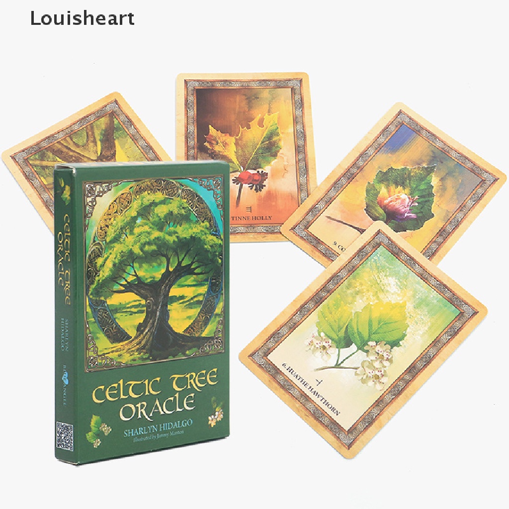 Bộ Bài Tarot Để Bàn Louisheart Celtic Tree Oracle