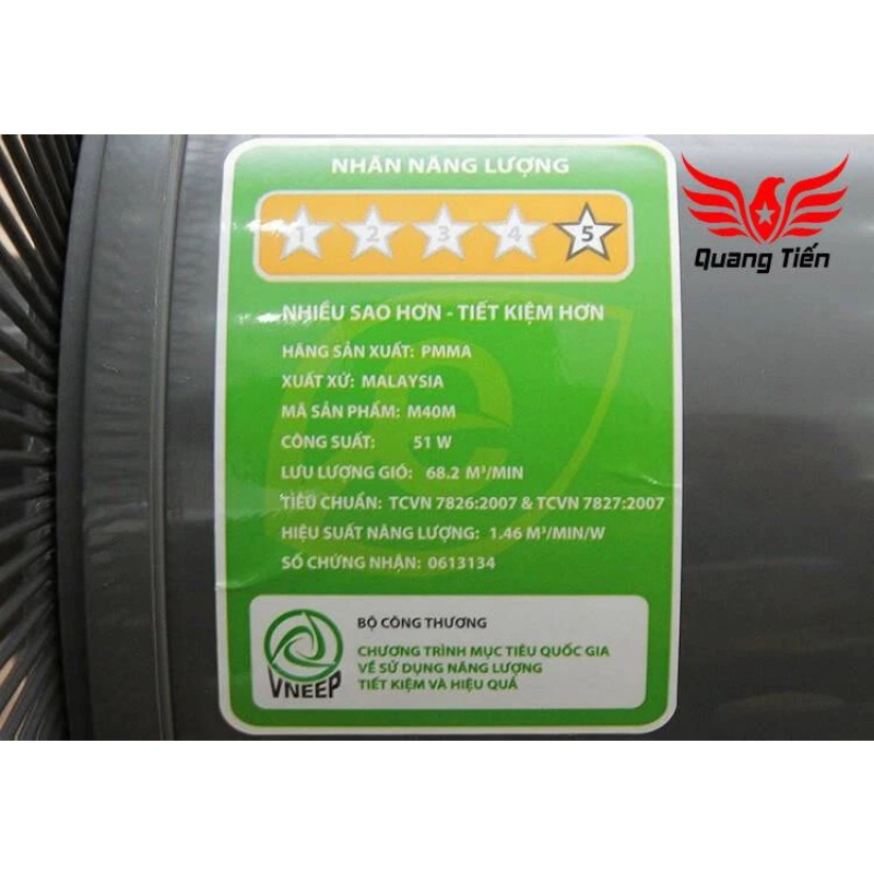 Quạt treo tường KDK M40M màu ghi, màu be (BK) (GY)