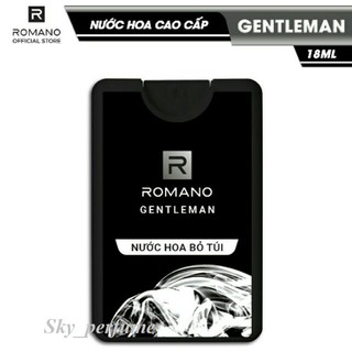 Nước Hoa Bỏ Túi Romano Gentleman 18ml