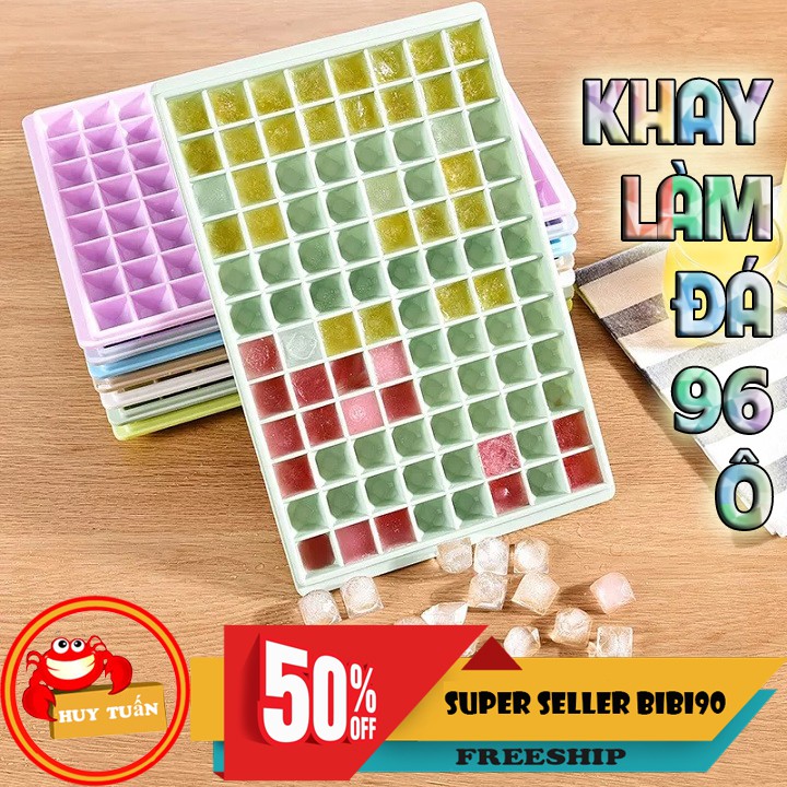 Khay làm đá cỡ lớn 96 ô bibi90 | WebRaoVat - webraovat.net.vn