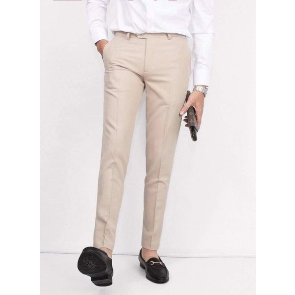 quần âu cao cấp luxury. 5 màu cơ bản Đen - Be - Xám -Trắng - Đen xám