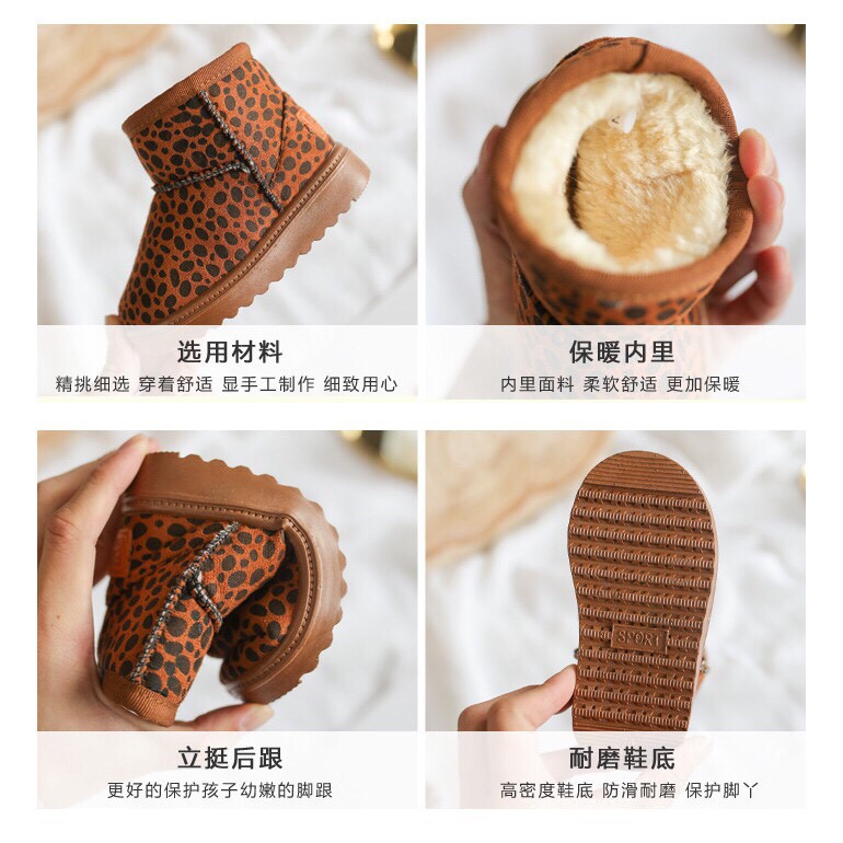 Mã 915 -   Chia sẻ:  [3-12 Tuổi] Bốt Lông Báo Siêu Nhẹ Cho Bé