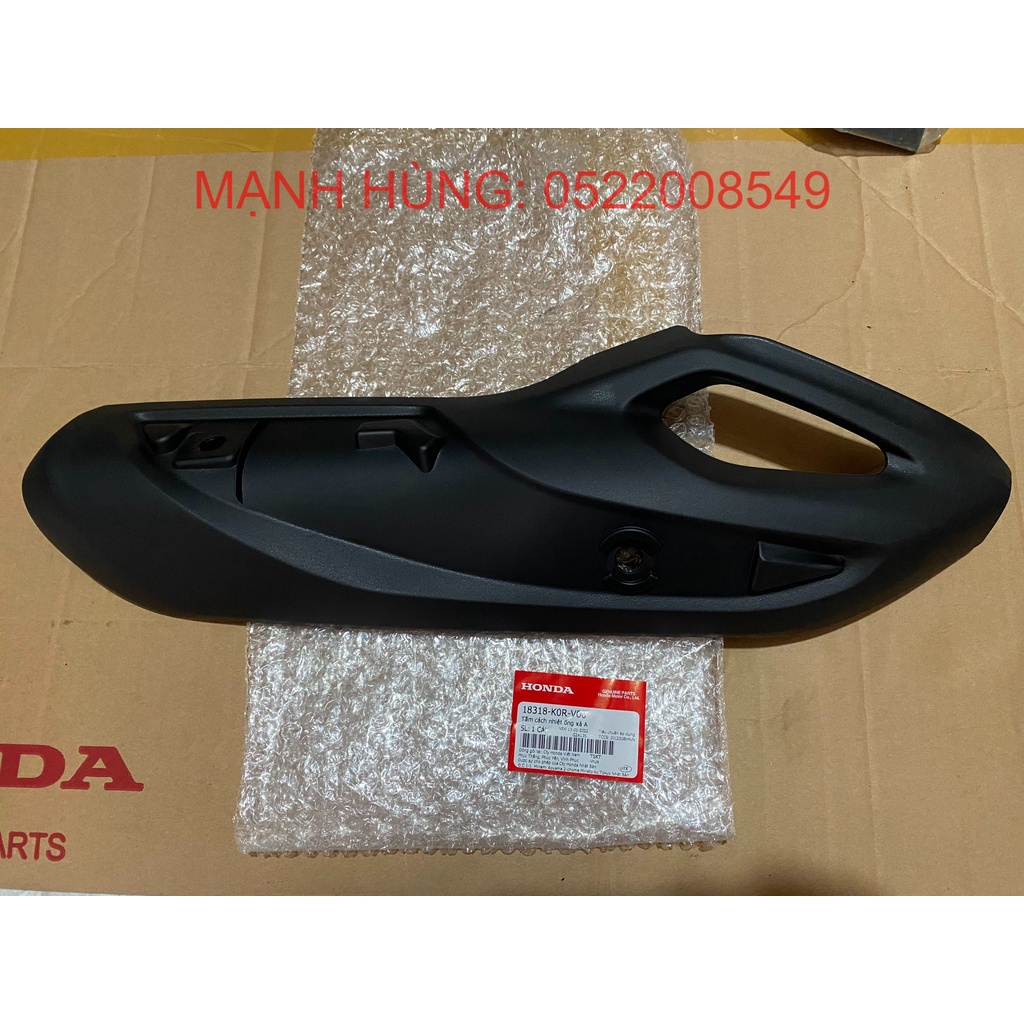 Tấm cách nhiệt ống xả - Ốp bô HONDA SH 125&150 năm 2020. (18318K0RV00)