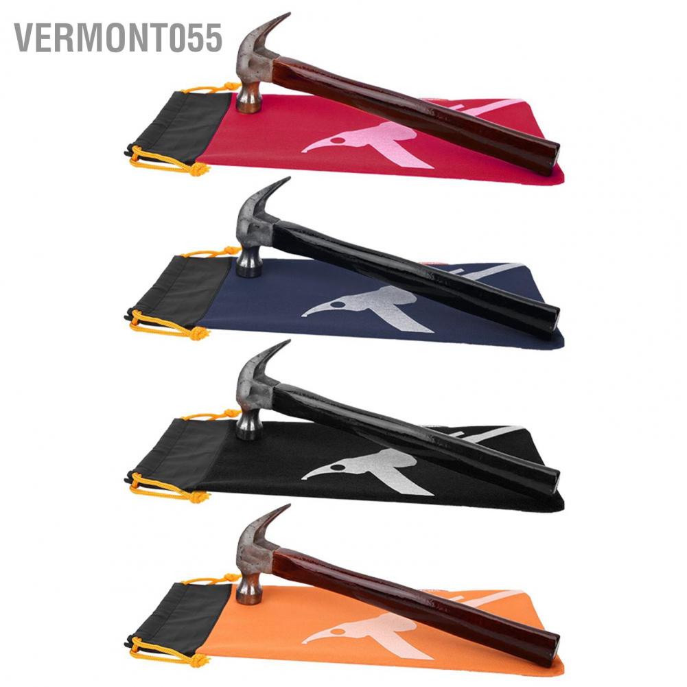 Vermont055 Tent Camping Peg Hammer Nail Pouch Black Nails Stake Storage Bag