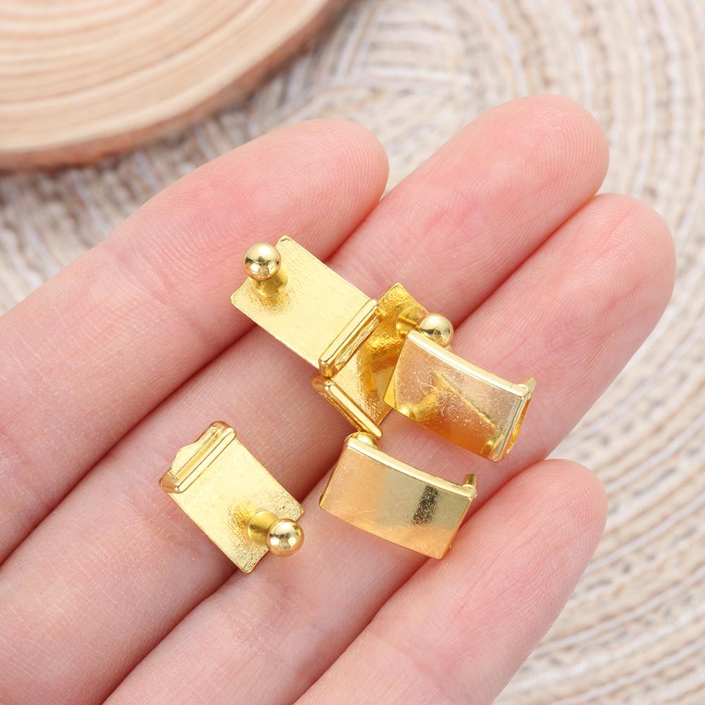 NIUYOU Set 5 Khóa Thắt Lưng Mini Bằng Kim Loại