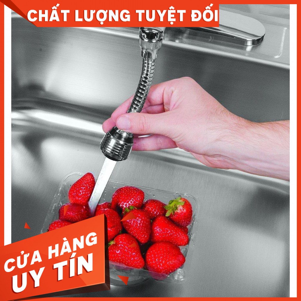 Combo 4 Đầu Vòi Xịt Nước Tăng Áp Cho Vòi Bồn Rửa xoay 360 độ