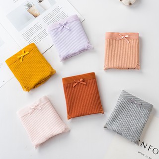 Quần Lót Nữ  FREESHIP 50K  SET 5 Quần Lót Cotton Nữ Viền Ren Cao Cấp