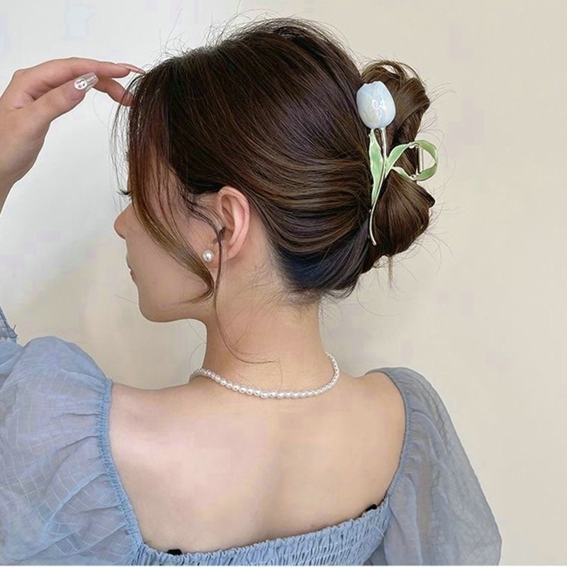 Kẹp Tóc Hoa Tulip Bản Hàn Quốc HYJP20402