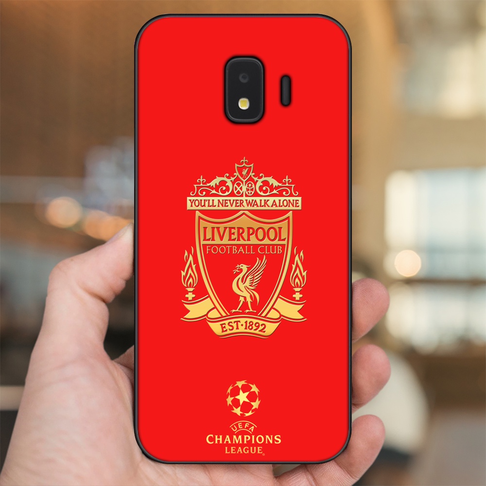 Ốp lưng Samsung J2 Core, J2 Pro 2018 viền đen in hình Liverpool FC