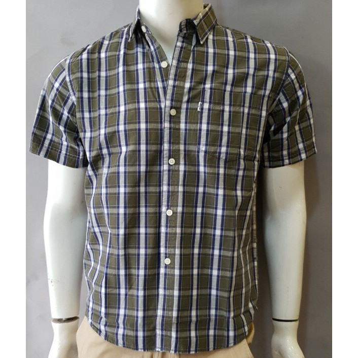 ÁO SƠ MI NAM SỌC NHỎ COTTON MỀM - Hình thật | BigBuy360 - bigbuy360.vn