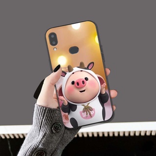 Ốp lưng điện thoại Samsung A10s lợn hồng cute mẫu mới nhất