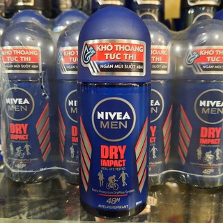 Lăn khử mùi Nivea Men khô thoáng Dry Comfort 50ml