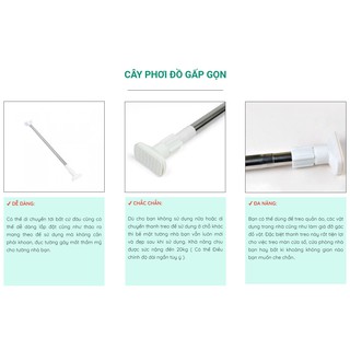 CÂY PHƠI ĐỒ CÓ THỂ GẤP GỌN GÀNG