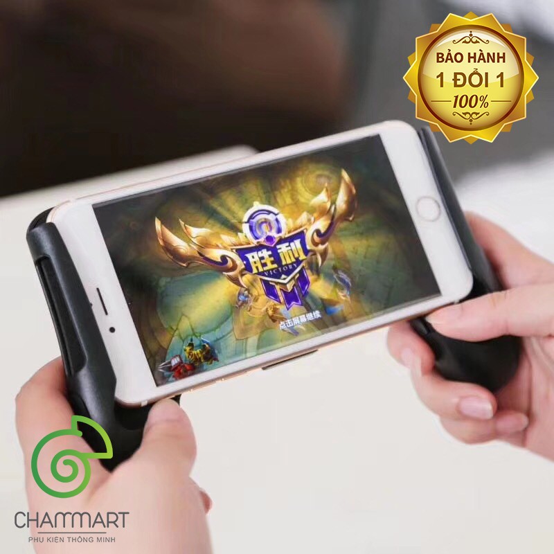 Combo tay cầm kẹp điện thoại Gamepad tay cầm chơi Game tặng bộ Odog thép