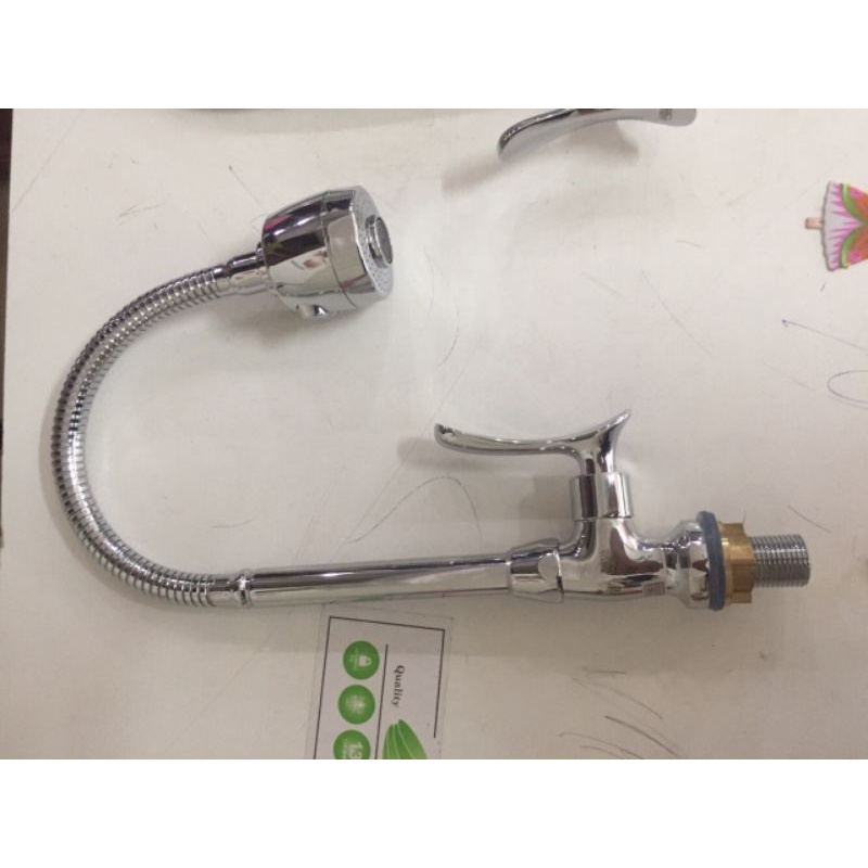 VÒI RỬA BÁT 1 ĐƯỜNG NƯỚC AQUA GREEN HÀNG ĐỒNG BH 36 THÁNGm