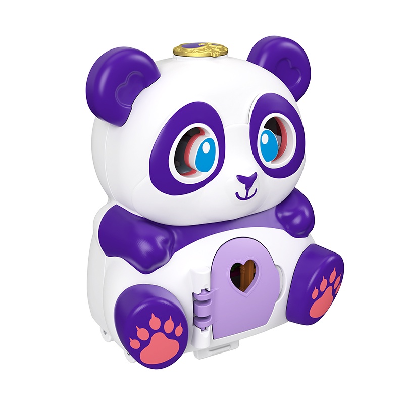 Đồ Chơi POLLY POCKET Chiếc Túi Hình Gấu Panda Dễ Thương GTM58/GTM56