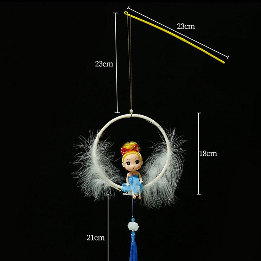 1 Lồng Đèn LED Hình Thỏ Và Mặt Trăng Có Tua Rua Dùng Để Trang Trí Tiệc Cưới / Lễ Hội