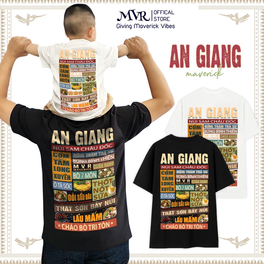 ÁO THUN An Giang under form unisex rộng tay dài lỡ ao cặp gia đình genZ phông cotton fact localbrand MVR BB4198
