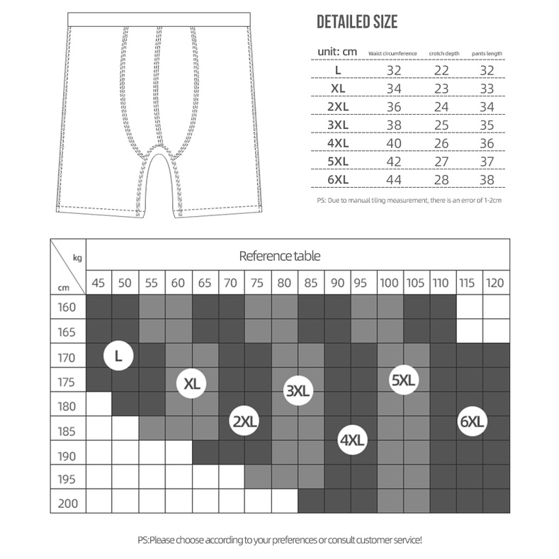 Quần Lót Boxer Thể Thao Nam Bằng Cotton Plus Size 212