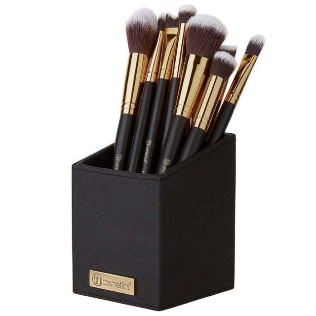 Giá đựng cọ BH COSMETICS Angled brush holder black