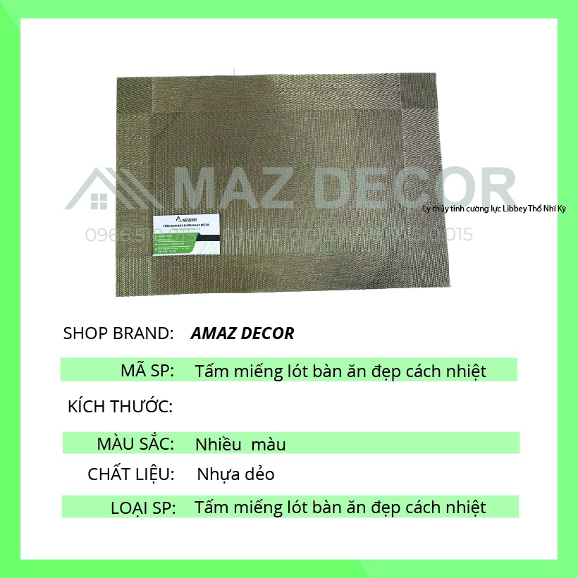 Tấm miếng lót bàn ăn đẹp cách nhiệt nhà hàng khách sạn gia đình lót kính sang trọng cao cấp giá rẻ