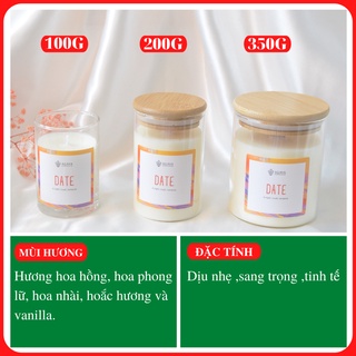 Nến Thơm phòng AGAYA Candle Cup - 100% Từ thiên nhiên - không khói,giảm stress