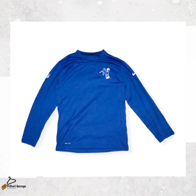 Áo Thun Dài Tay In Logo Nike X NFL Dri Fit Phong Cách Vintage Đẹp