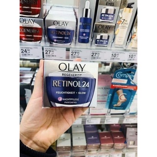 (gom sale 25%) Kem dưỡng đêm Olay Retinol Đức 50ml