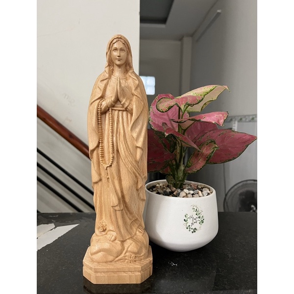 Tượng Thánh Giuse, mẹ lộ Đức cao 30cm