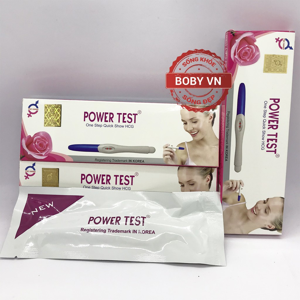 Bút thử thai nhanh Power Test tiện lợi, chính xác