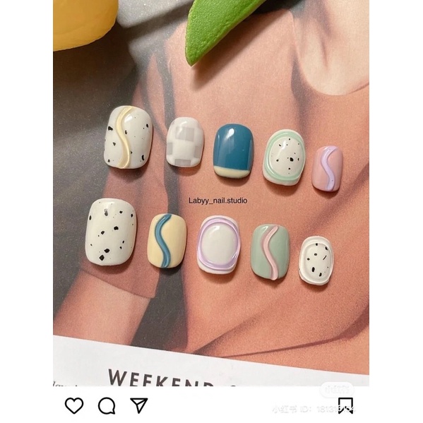 Nail box thiết kế dễ thương