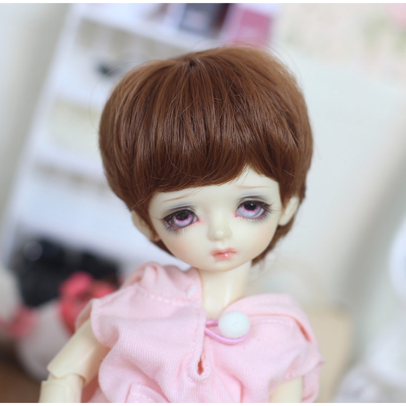 Tóc Giả Ngắn Cho Búp Bê 1/3 1/4 1/6 BJD Độc Đáo