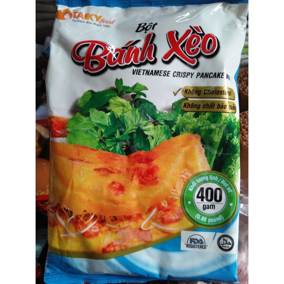 BỘT BÁNH XÈO TÀI KÝ - gói 400gr