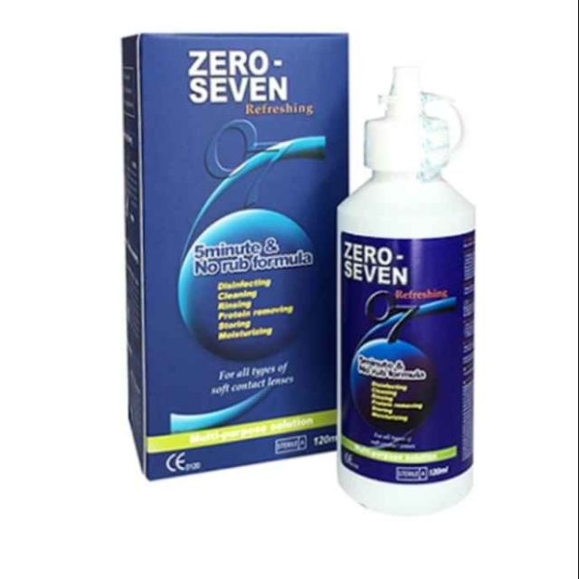 NƯỚC NGÂM LENS ZERO SEVEN 120ML